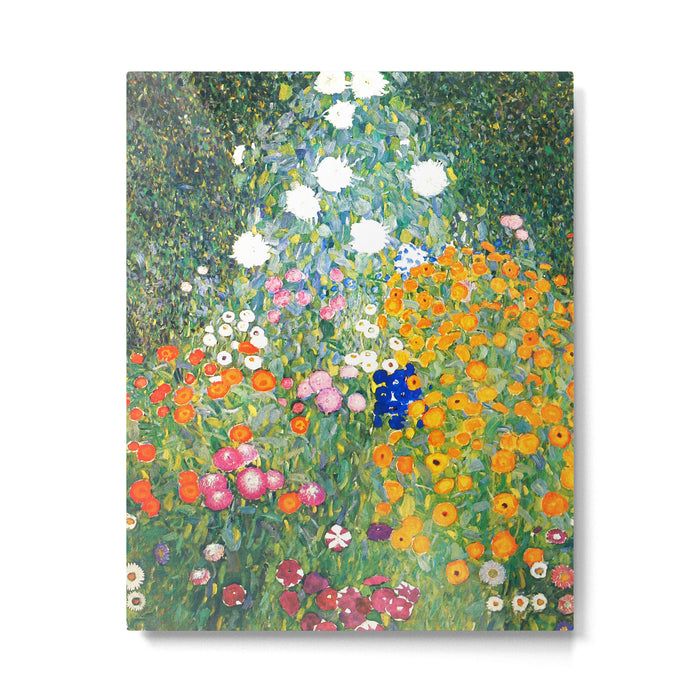Gustav Klimt "Blumengarten (Flower Garden)" Metal Print Gallery Image 1