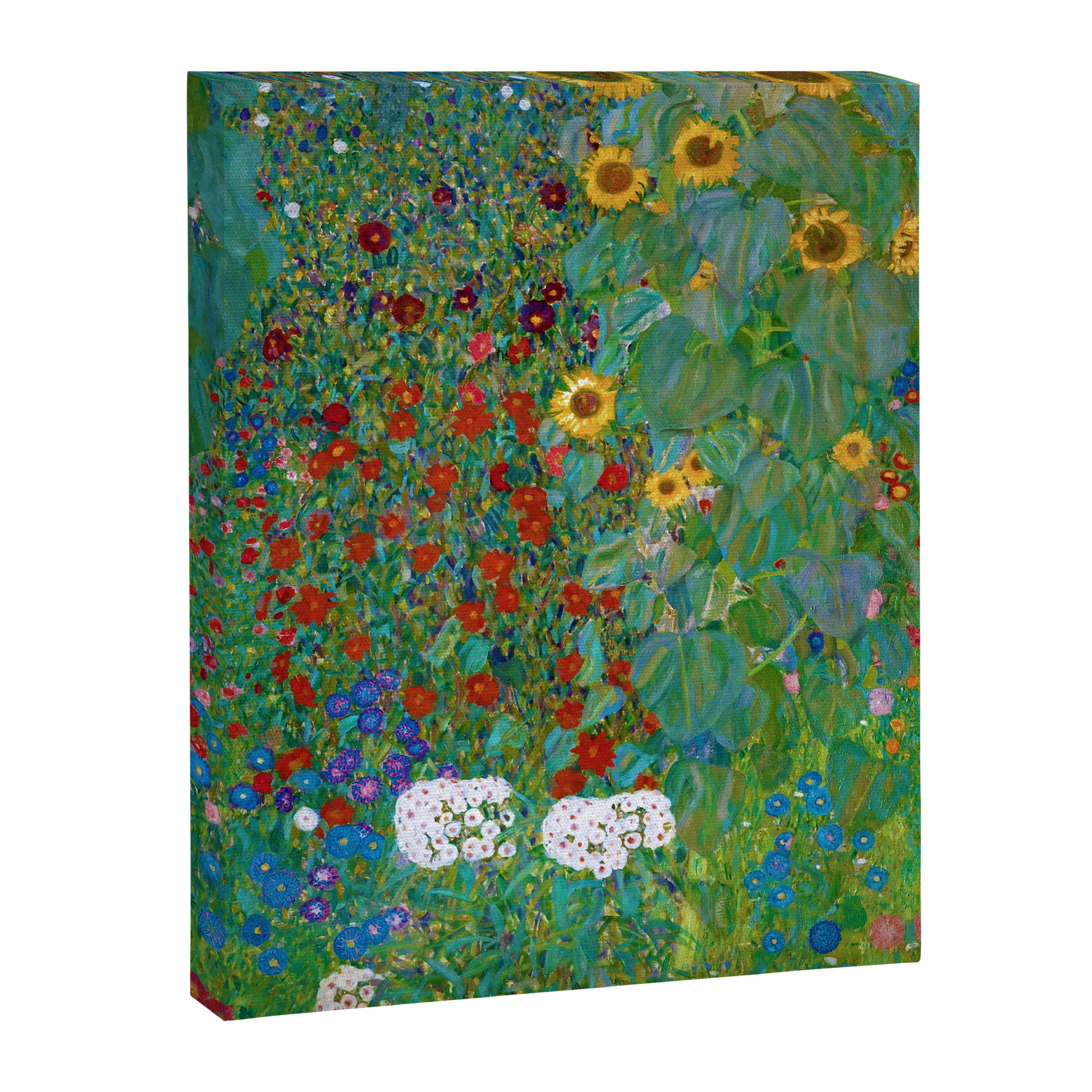 Gustav Klimt "Farm Garden with Sunflowers" Canvas Print Gallery Image 8