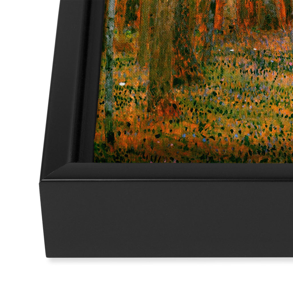Gustav Klimt "Fir Forest" Framed Canvas Print Gallery Image 3
