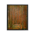 Gustav Klimt "Fir Forest" Framed Canvas Print Gallery Image 8