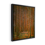 Gustav Klimt "Fir Forest" Framed Canvas Print Gallery Image 2