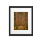 Gustav Klimt "Fir Forest" Framed Art Print Gallery Image 6