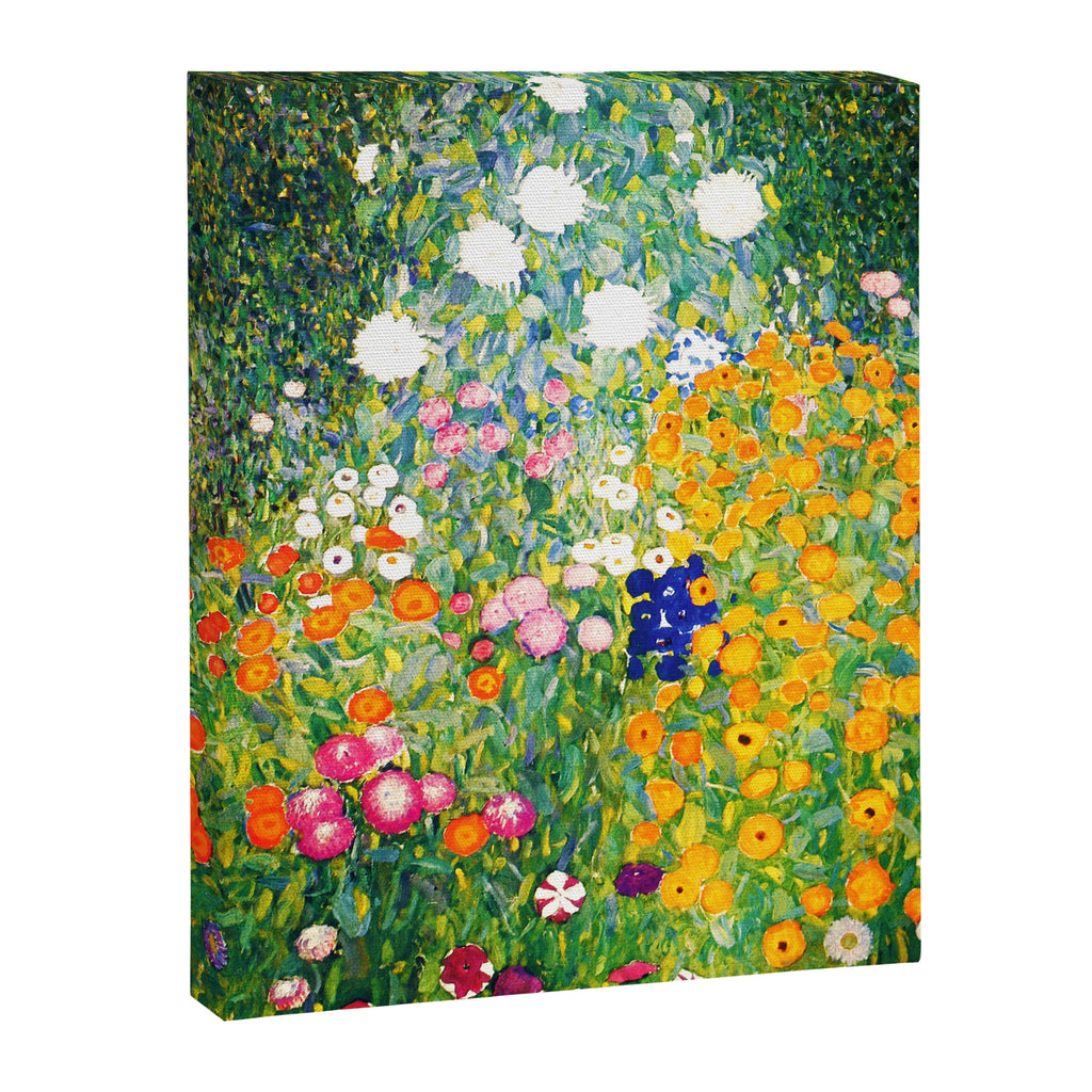Gustav Klimt "Flower garden" Canvas Print Gallery Image 8
