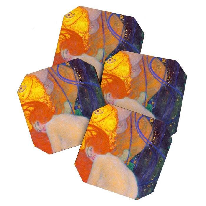 Gustav Klimt "Goldfische" (1) Coaster Gallery Image 1