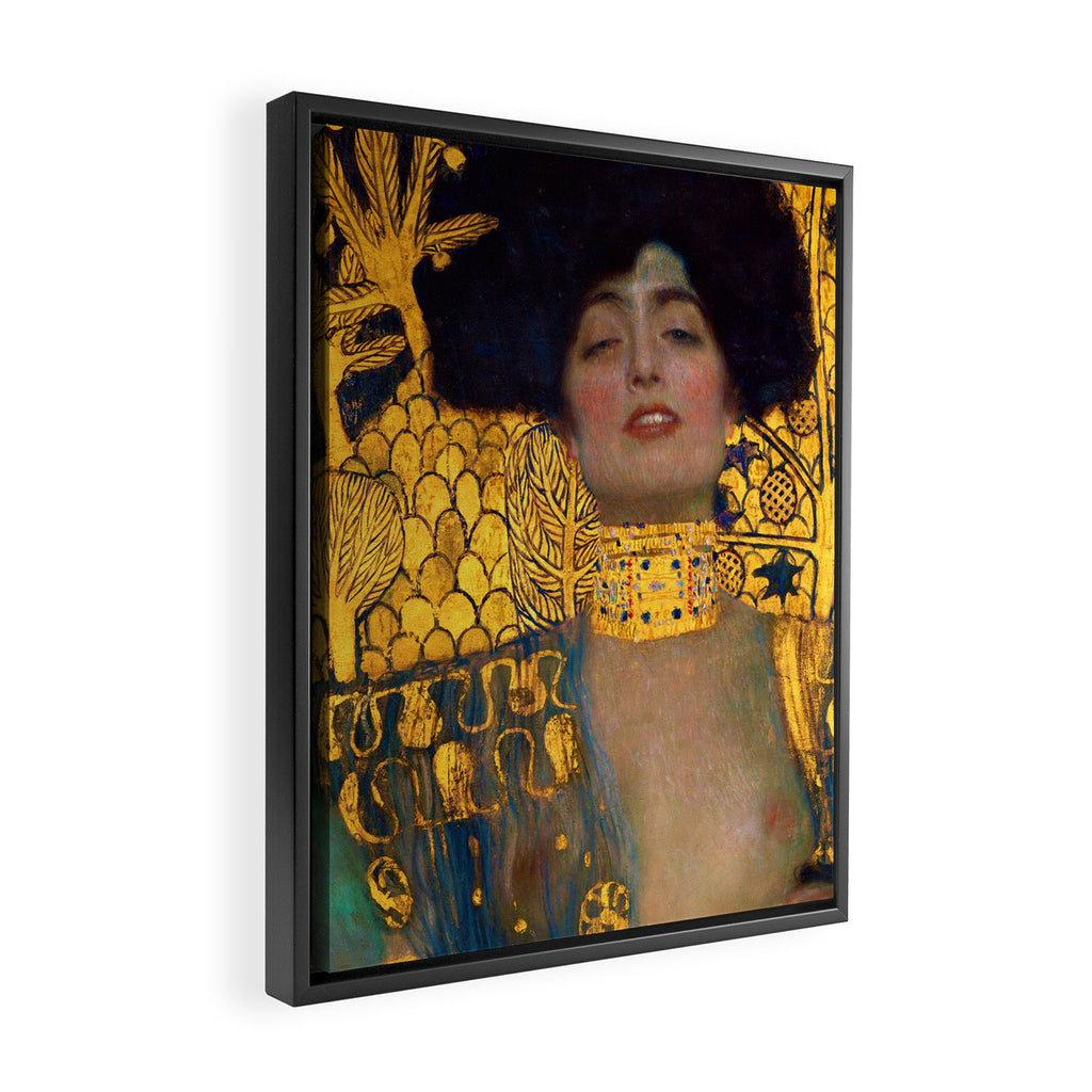 Gustav Klimt "Judith I" Framed Canvas Print Gallery Image 2