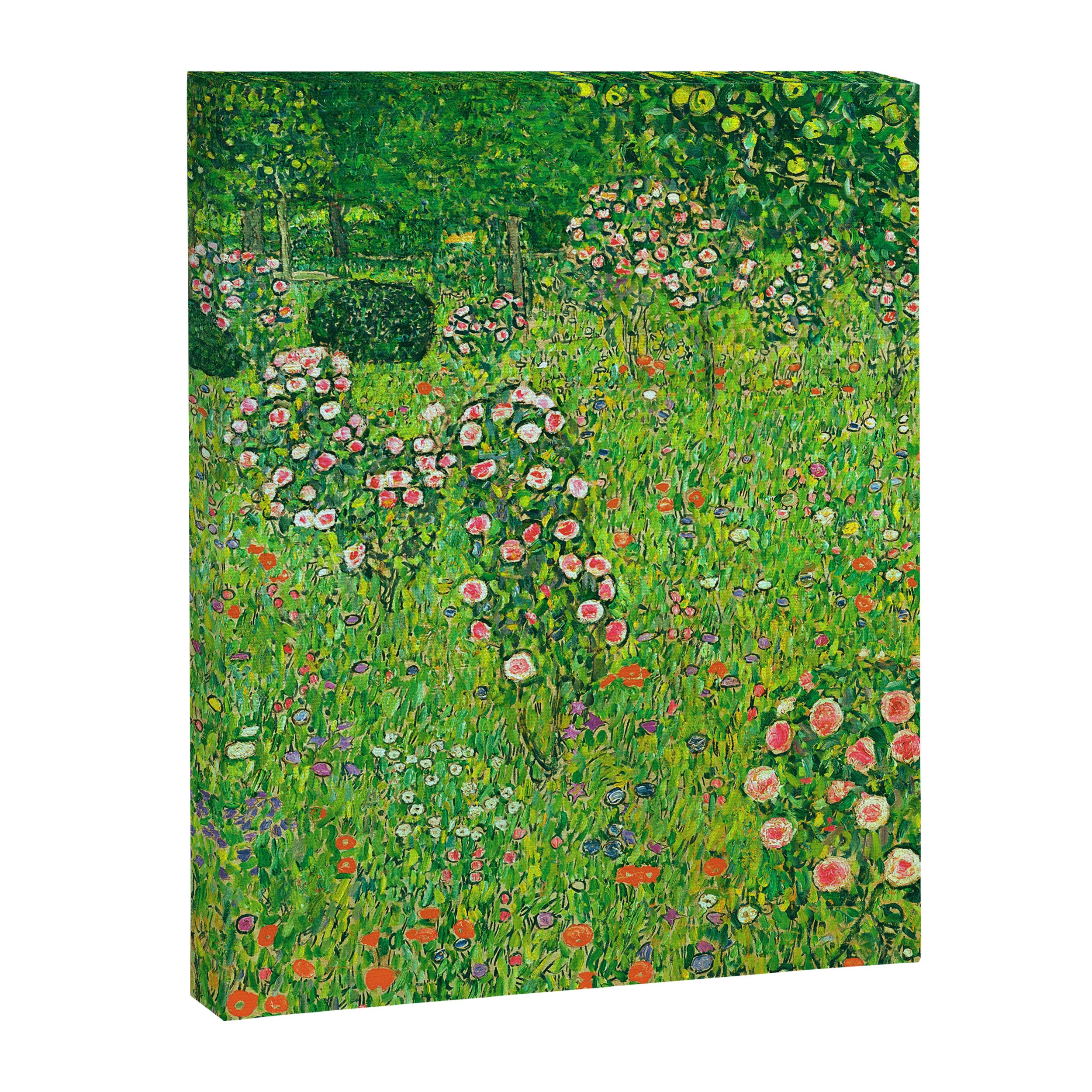 Gustav Klimt "Orchard With Roses" Canvas Print Gallery Image 8