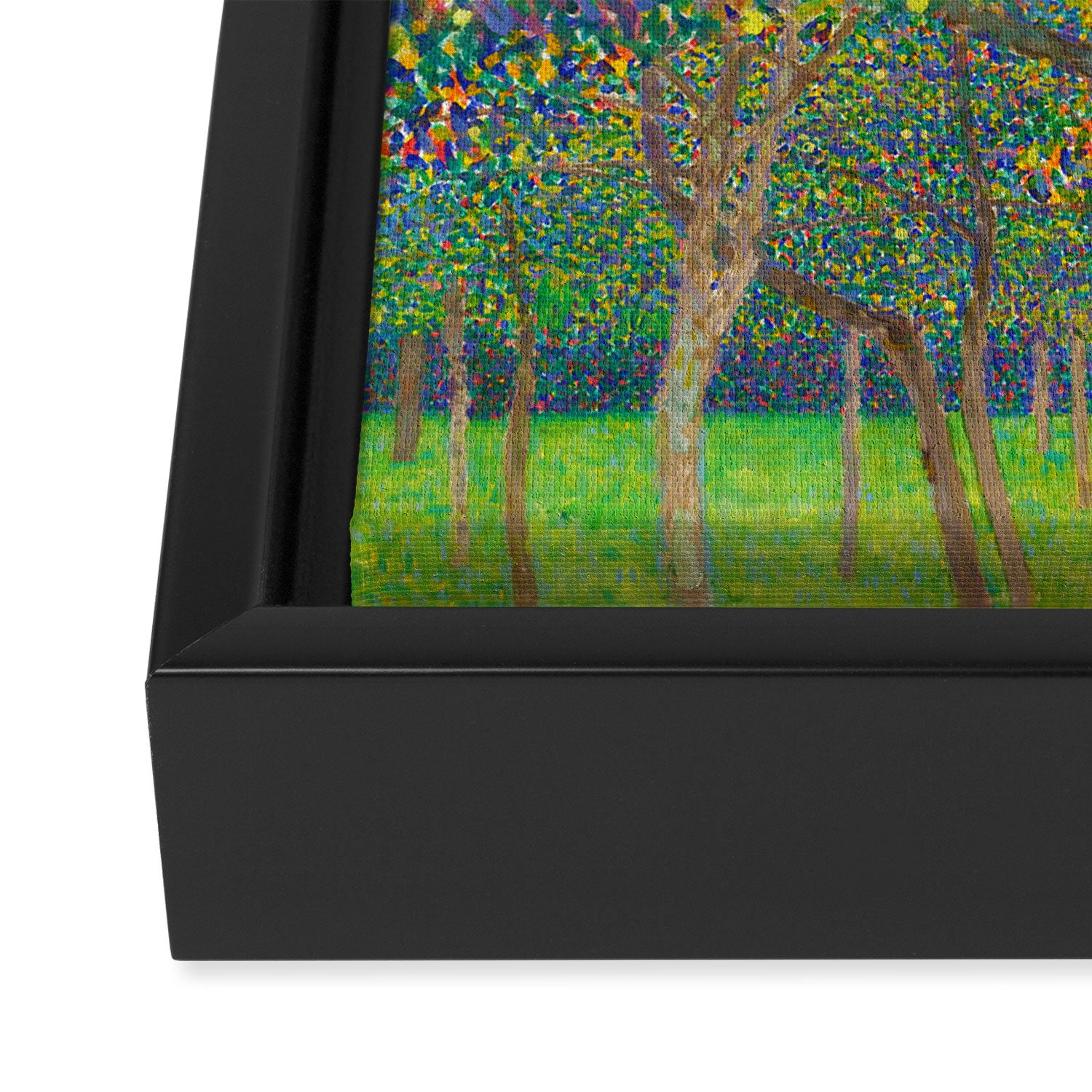 Gustav Klimt "Pear tree" Framed Canvas Print Gallery Image 3
