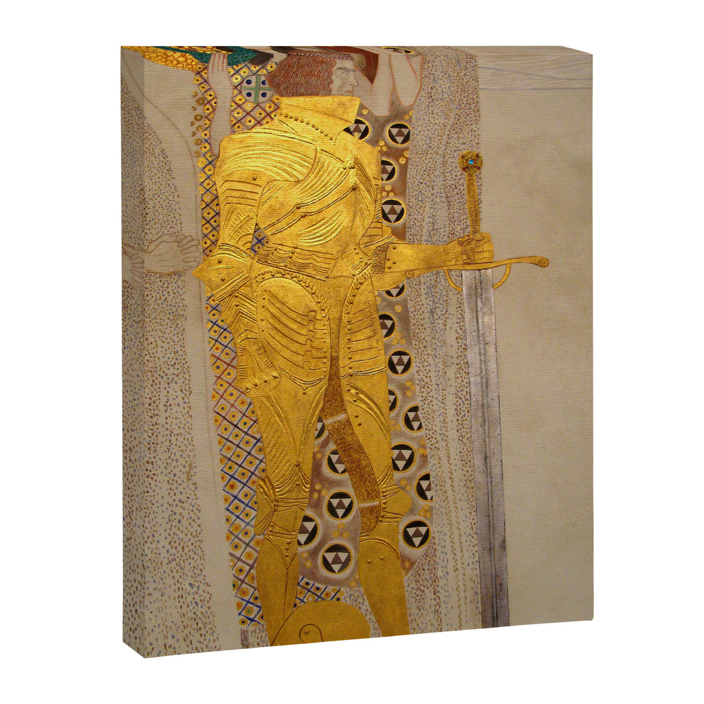 Gustav Klimt "The Golden Knight" Canvas Print Gallery Image 8