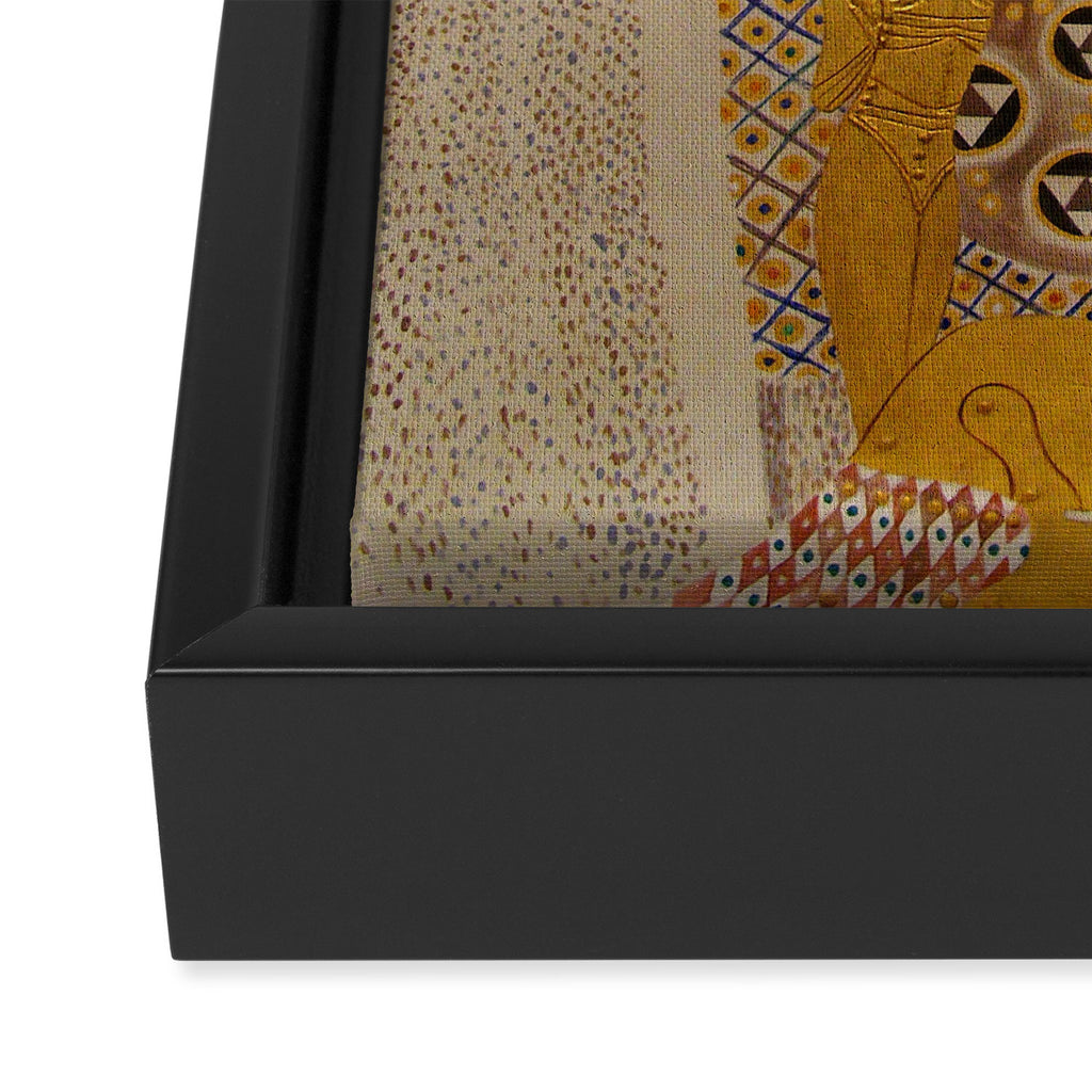 Gustav Klimt "The Golden Knight" Framed Canvas Print Gallery Image 3