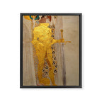 Gustav Klimt "The Golden Knight" Framed Canvas Print Gallery Image 8