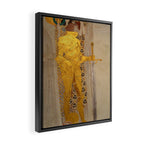 Gustav Klimt "The Golden Knight" Framed Canvas Print Gallery Image 2