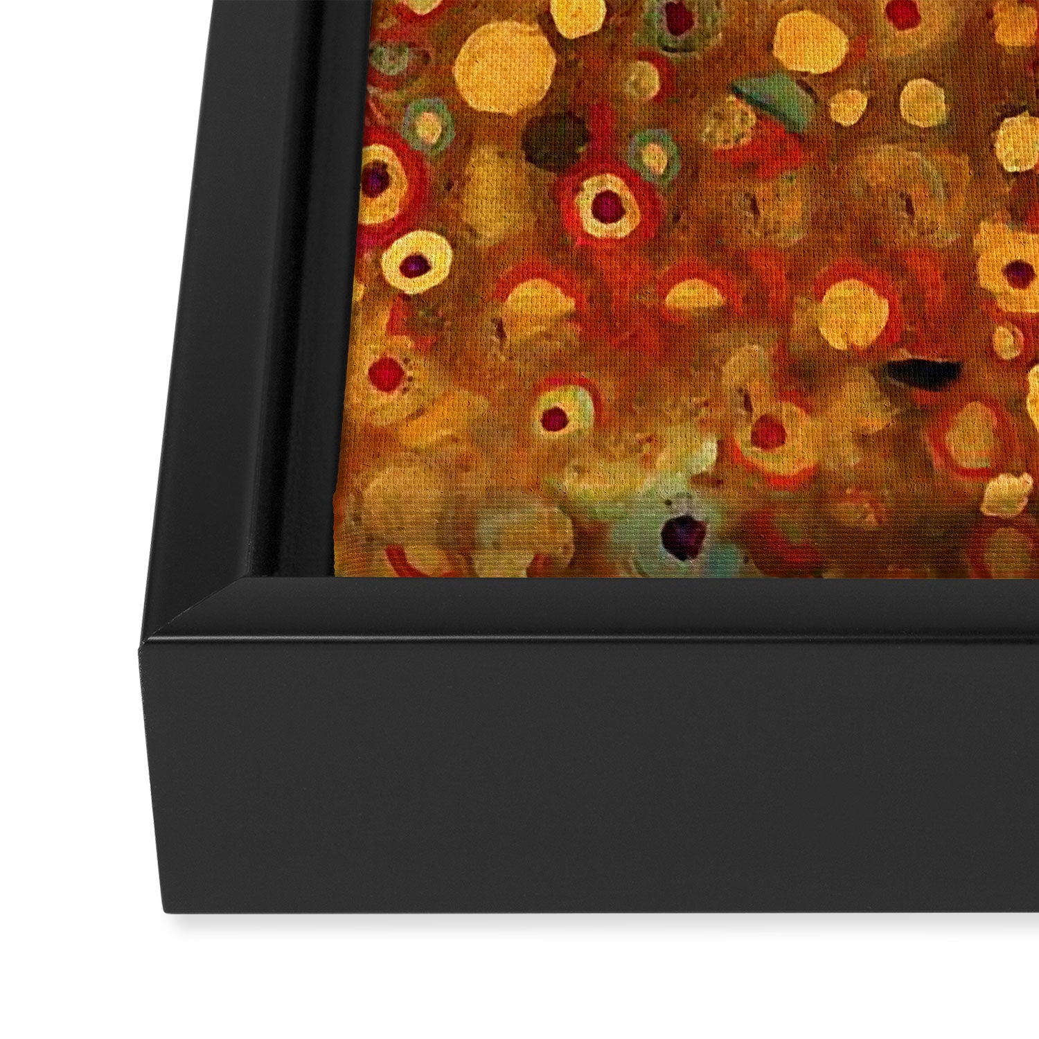 Gustav Klimt "The Three Ages of Woman" (detail 2.) Framed Canvas Print Gallery Image 3