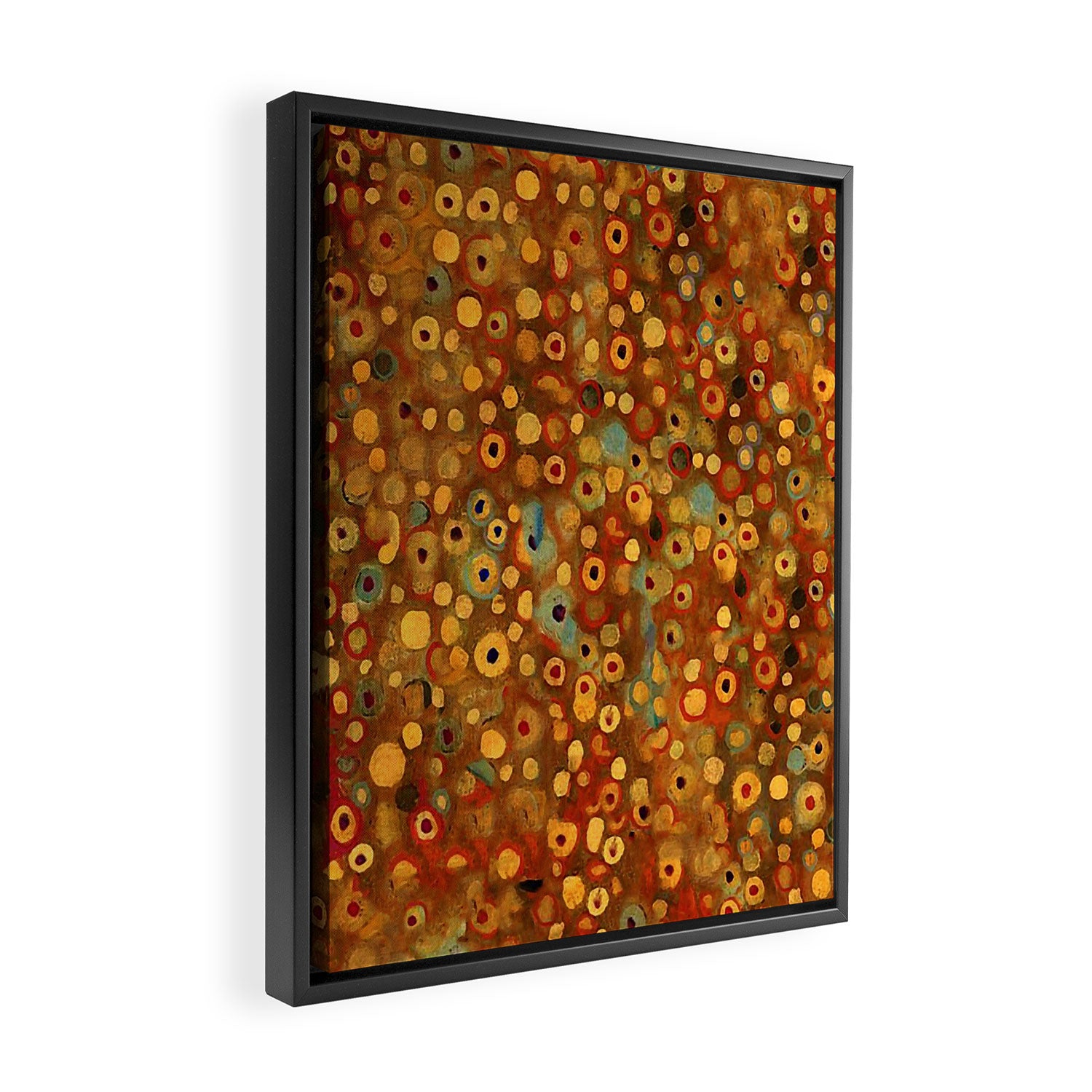Gustav Klimt "The Three Ages of Woman" (detail 2.) Framed Canvas Print Gallery Image 2