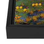 Gustav Klimt "Water Serpents" (detail) Framed Canvas Print Gallery Image 3