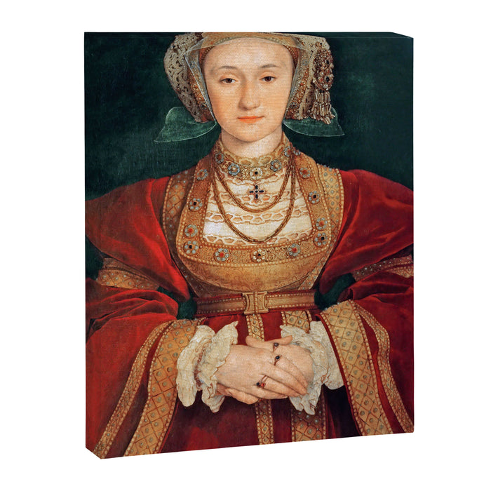 Hans Holbein the Younger "Anne of Cleves (1515-1557), fourth wife of King Henry VIII" Canvas Print Gallery Image 1