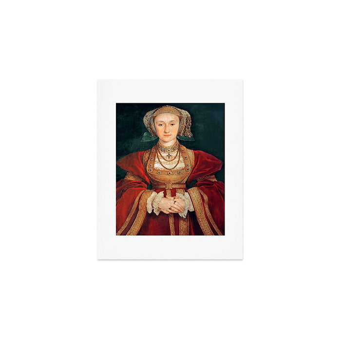 Hans Holbein the Younger "Anne of Cleves (1515-1557), fourth wife of King Henry VIII" Art Print Gallery Image 1
