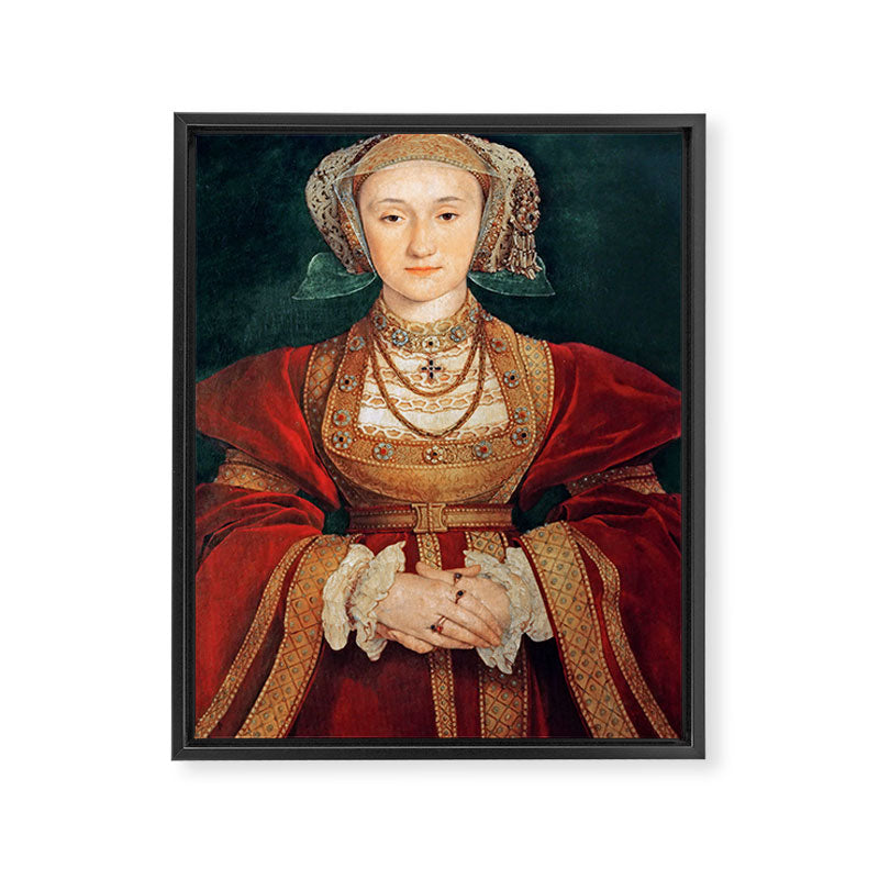 Hans Holbein the Younger "Anne of Cleves (1515-1557), fourth wife of King Henry VIII" Framed Canvas Print Gallery Image 6