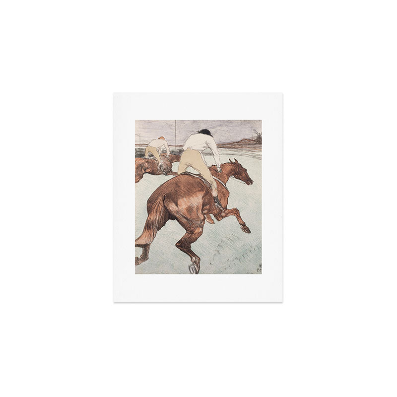 Henri de Toulouse-Lautrec "Le Jockey" Art Print Gallery Image 1