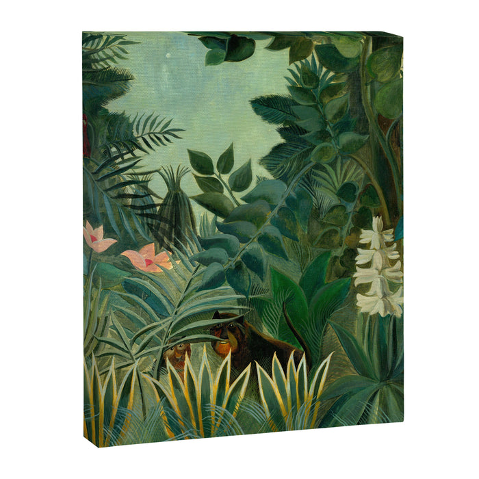 Henri Rousseau "The Equatorial Jungle" Canvas Print Gallery Image 1
