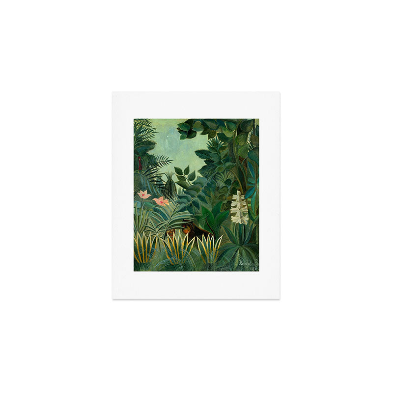Henri Rousseau "The Equatorial Jungle" Art Print Gallery Image 1