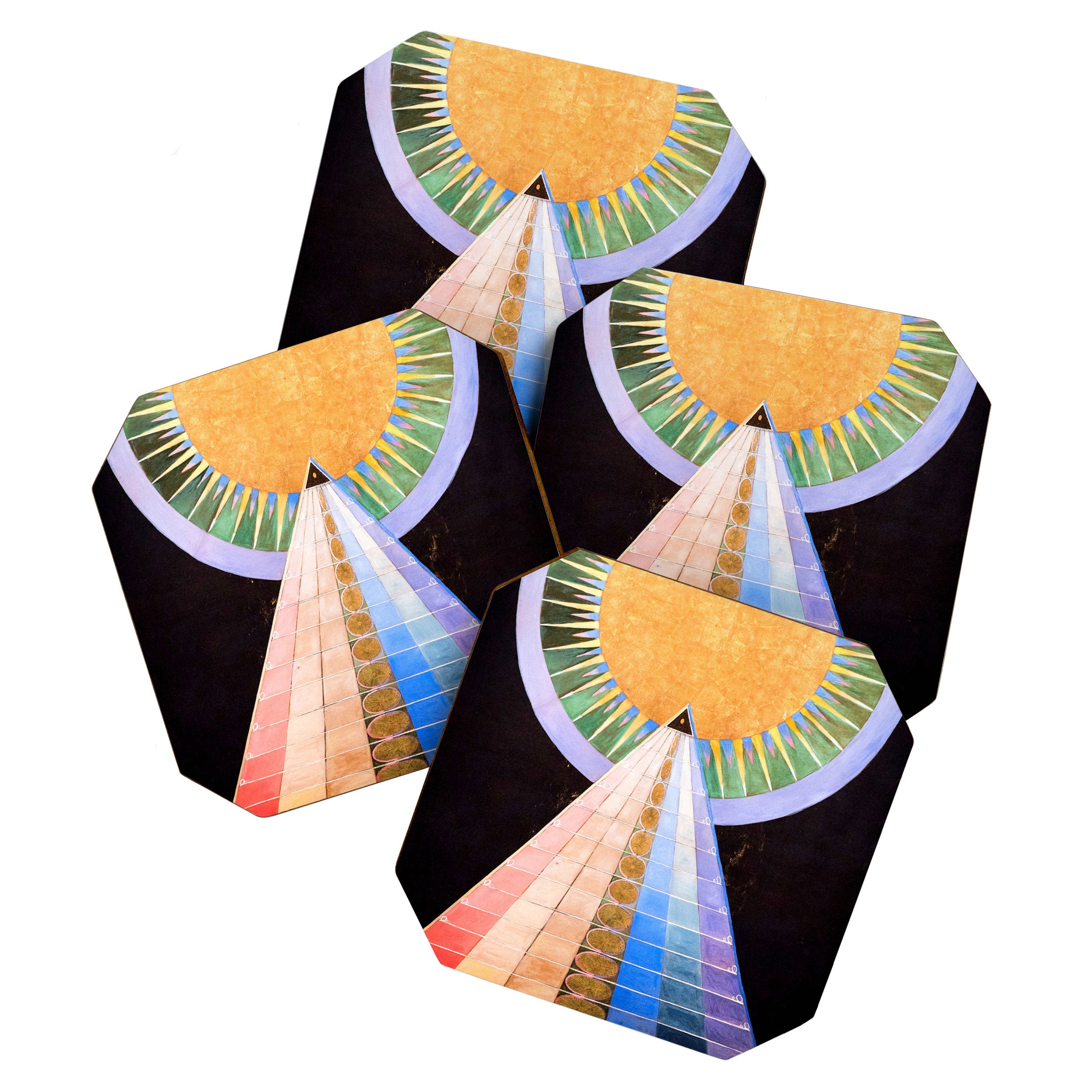 Hilma af Klint "Altarpiece No. 1" Coaster Gallery Image 1