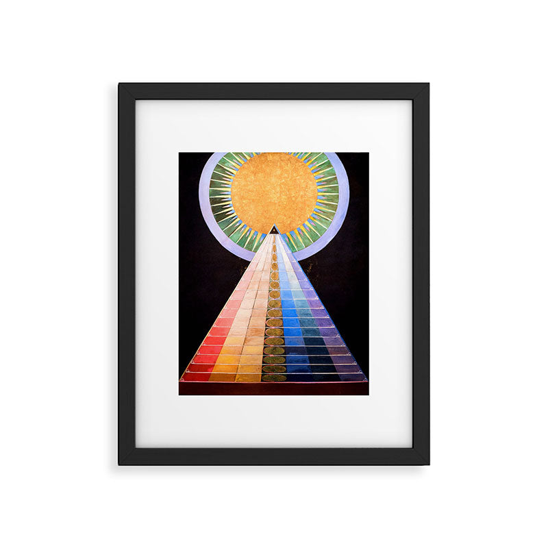 Hilma af Klint "Altarpiece No. 1" Framed Art Print Gallery Image 4