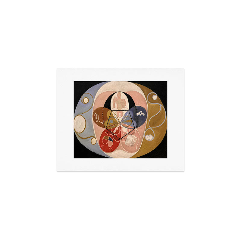 Hilma af Klint "Evolution, No. 14, Group VI" Art Print Gallery Image 1
