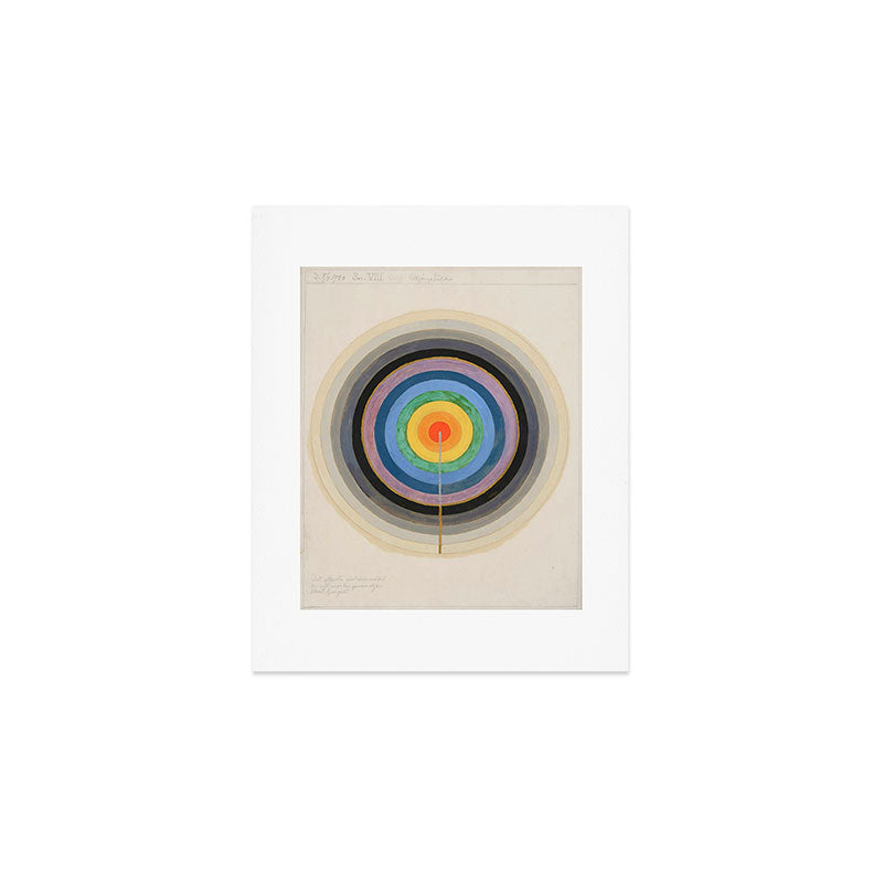 Hilma af Klint "Series VIII. Picture of the Starting Point (1920)" Art Print Gallery Image 1