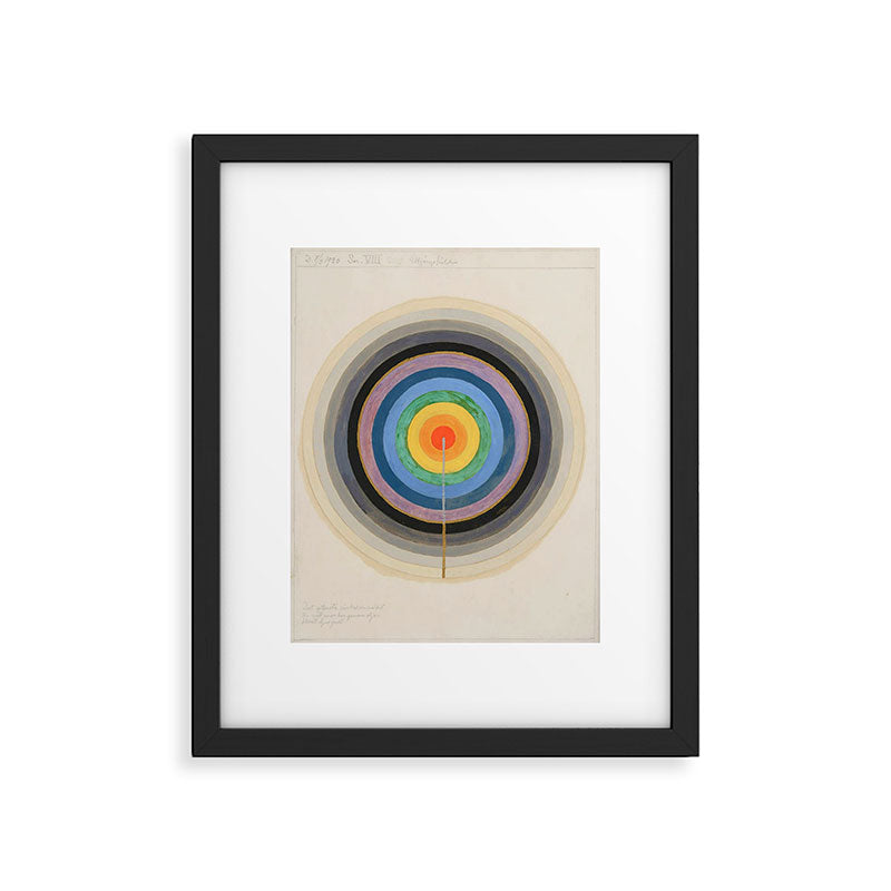 Hilma af Klint "Series VIII. Picture of the Starting Point (1920)" Framed Art Print Gallery Image 4