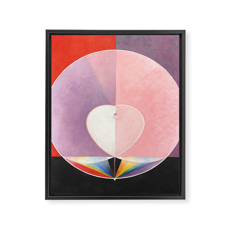 Hilma af Klint "The Dove, No. 02, Group IX-UW, No. 26" Framed Canvas Print Gallery Image 8