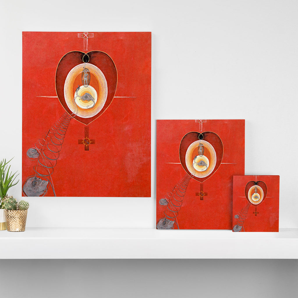 Hilma af Klint "The Dove, No. 08, Group IX-UW, No. 32" Canvas Print Gallery Image 3