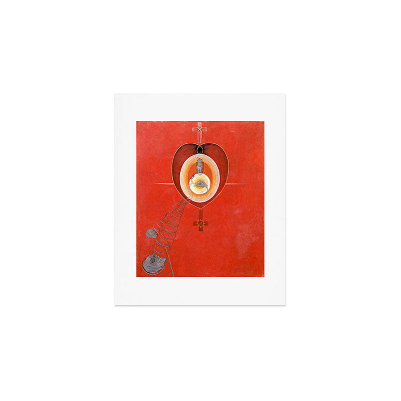Hilma af Klint "The Dove, No. 08, Group IX-UW, No. 32" Art Print Gallery Image 1