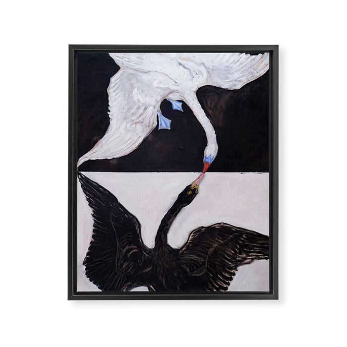 Hilma af Klint "The Swan, No. 01, Group IX-SUW" Framed Canvas Print Gallery Image 1