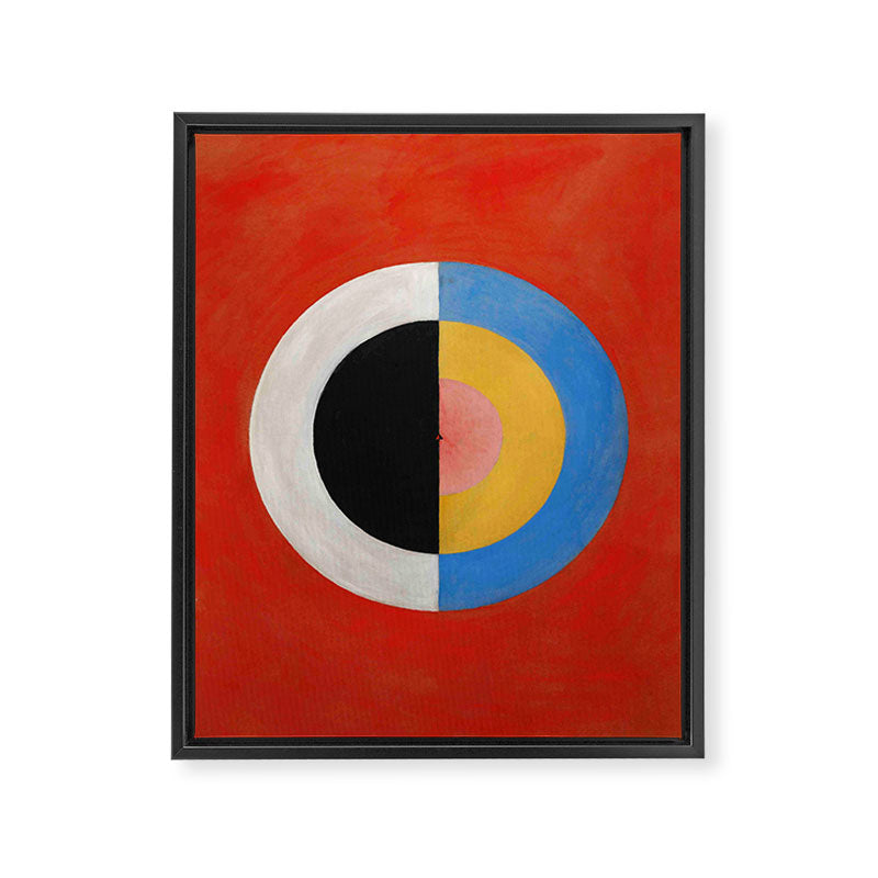 Hilma af Klint "The Swan, No. 17, Group IX-SUW" Framed Canvas Print Gallery Image 8