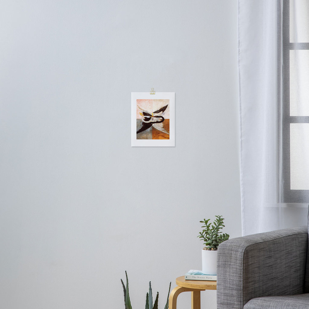 Hilma af Klint "The Swan, No. 24, Group IX-SUW, 1915" Art Print Gallery Image 3