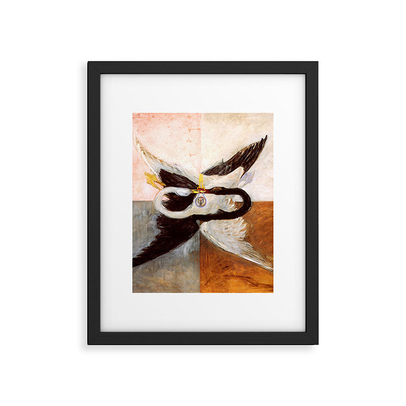 Hilma af Klint "The Swan, No. 24, Group IX-SUW, 1915" Framed Art Print Gallery Image 6