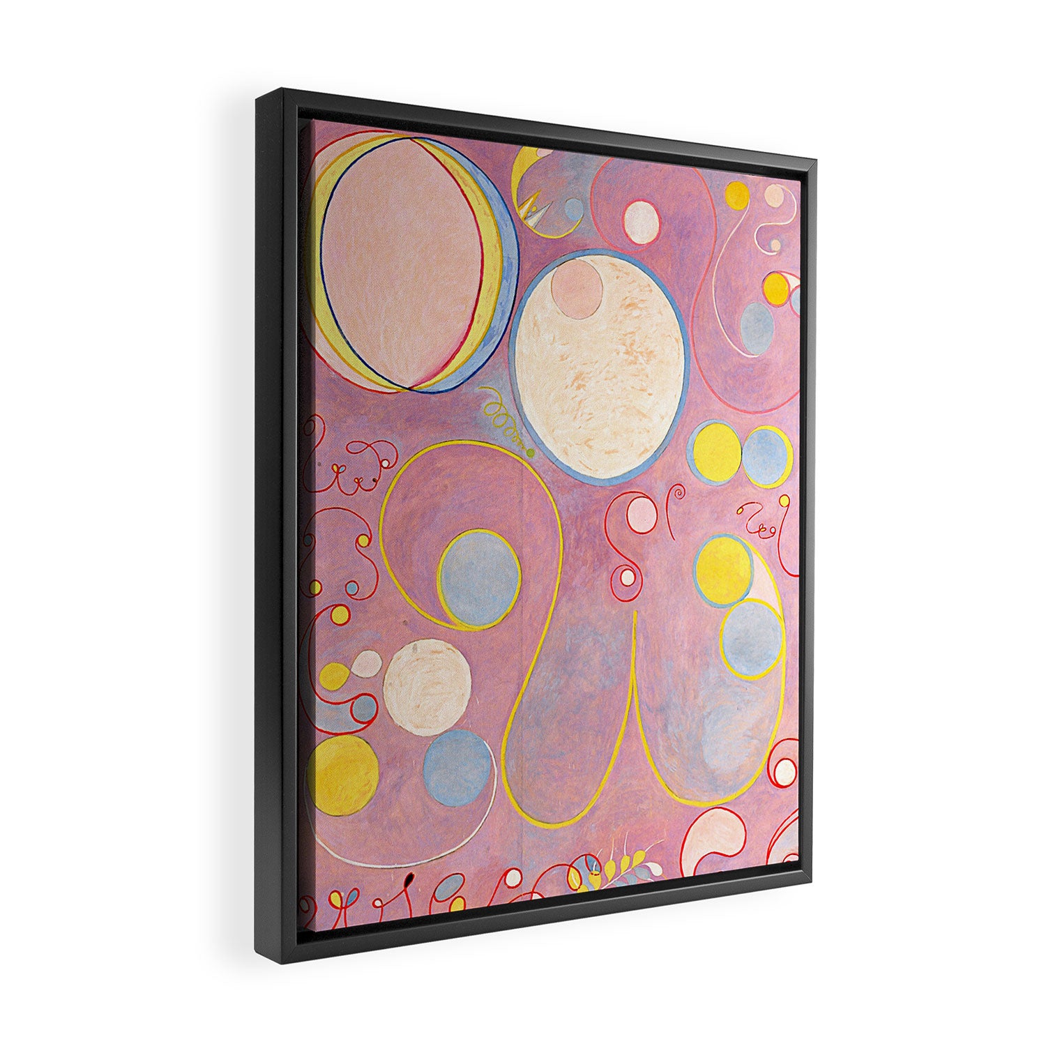 Hilma af Klint "The Ten Largest, No. 08, Adulthood, Group IV" Framed Canvas Print Gallery Image 2