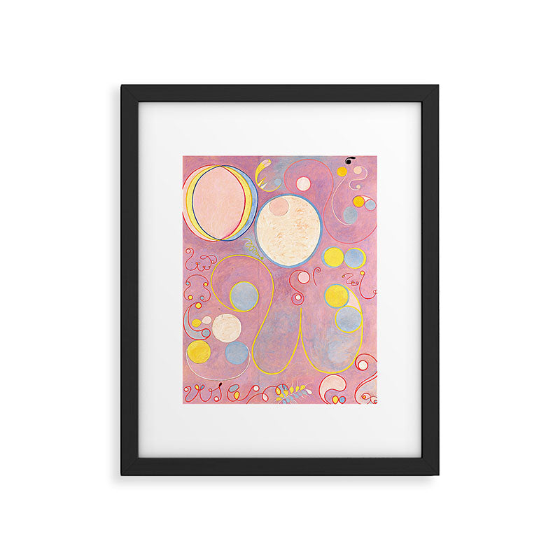 Hilma af Klint "The Ten Largest, No. 08, Adulthood, Group IV" Framed Art Print Gallery Image 5