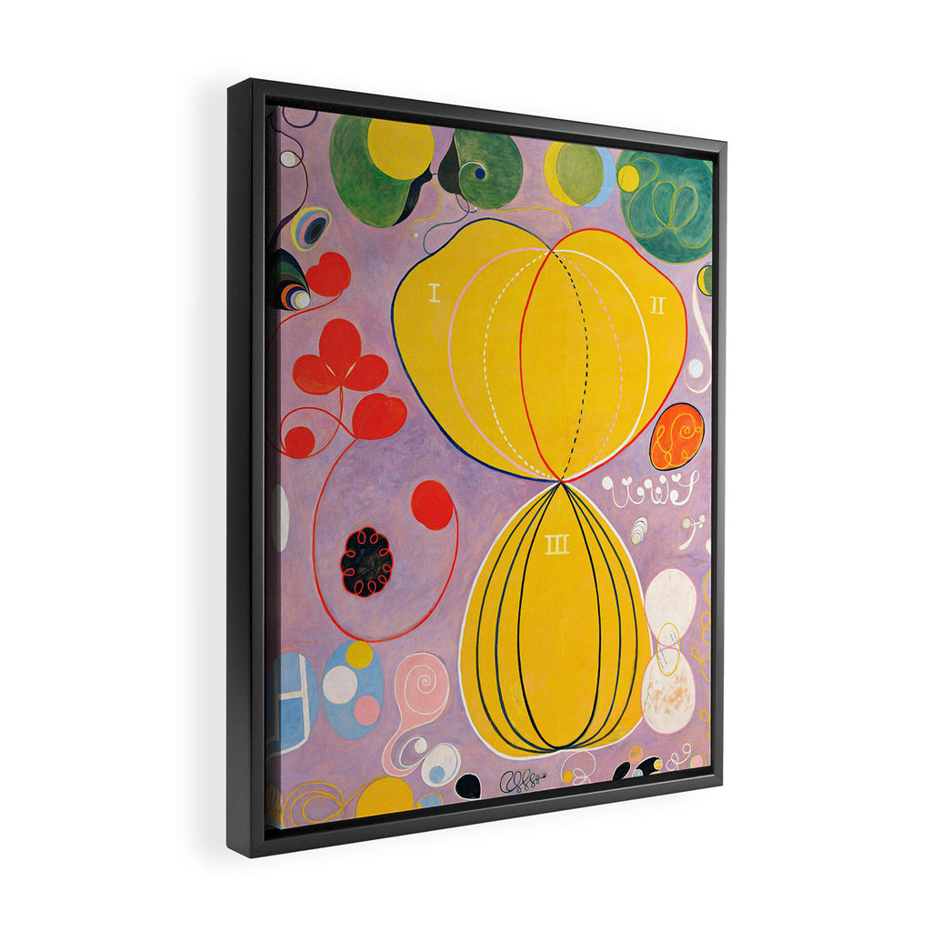 Hilma af Klint "The Ten Largest, No. 07, Adulthood, Group IV" Framed Canvas Print Gallery Image 2