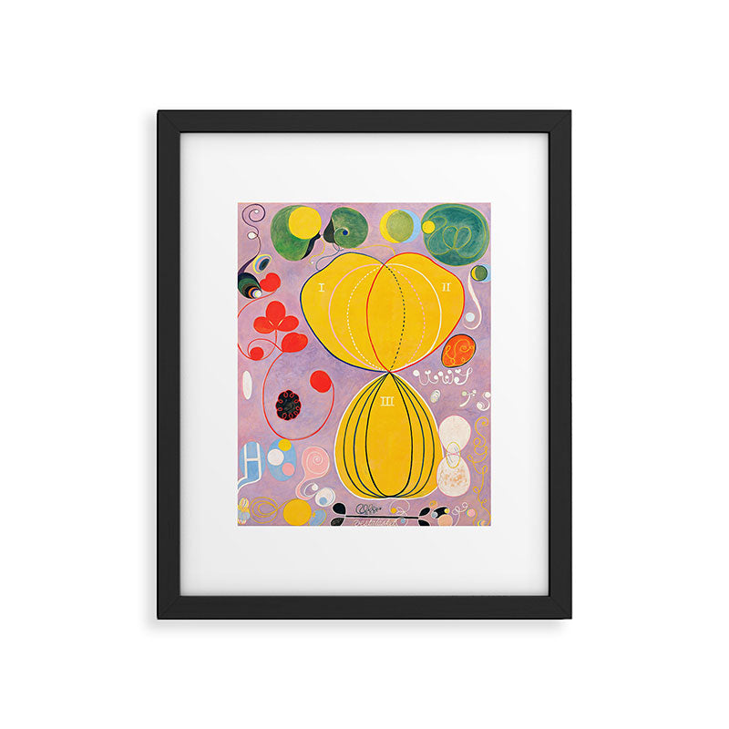 Hilma af Klint "The Ten Largest, No. 07, Adulthood, Group IV" Framed Art Print Gallery Image 5