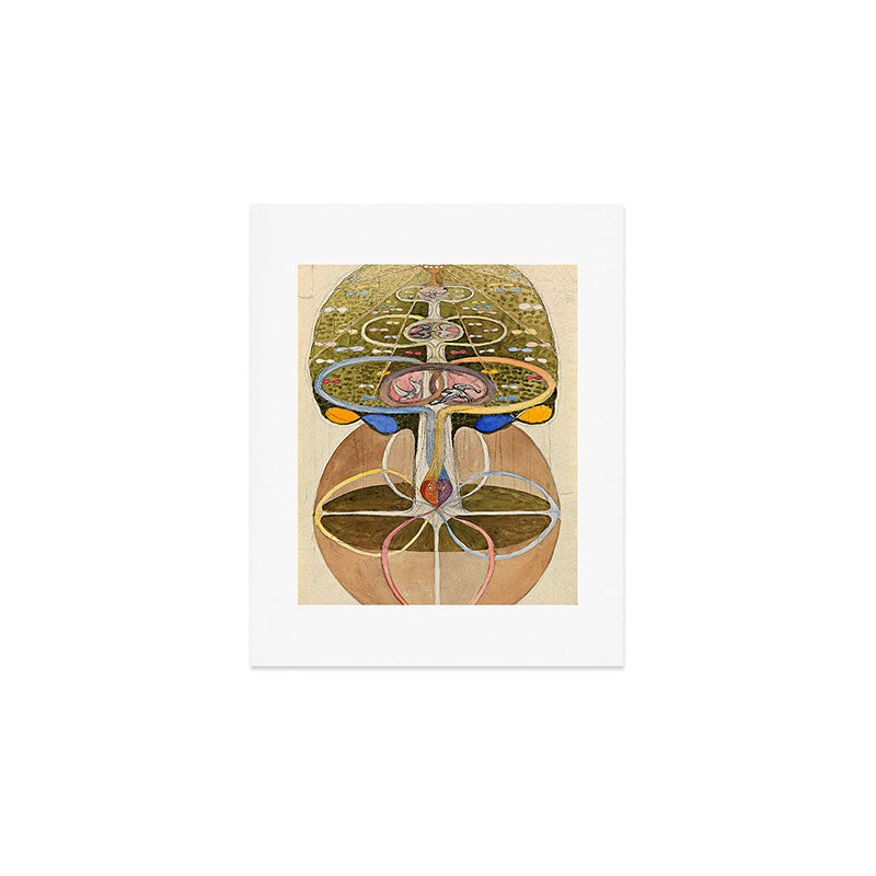 Hilma af Klint "Tree of Knowledge No. 1" Art Print Gallery Image 1