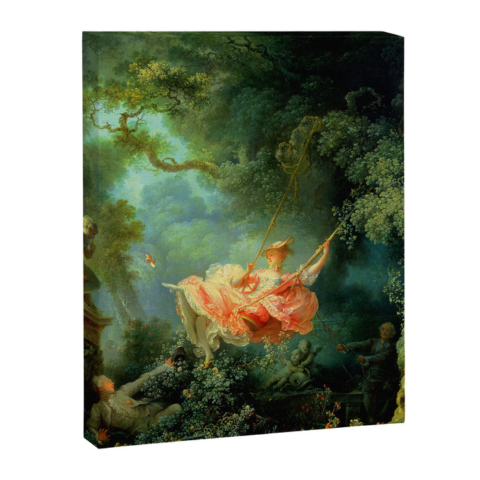 Jean-Honoré Fragonard "The Swing (L'Escarpolette)(The Happy Accidents of the Swing") Canvas Print Gallery Image 1