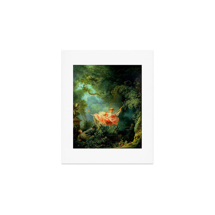 Jean-Honoré Fragonard "The Swing (L'Escarpolette)(The Happy Accidents of the Swing") Art Print Gallery Image 1