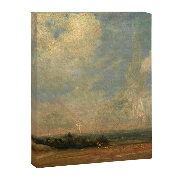 John Constable "A View from Hampstead Heath" Canvas Print Gallery Image 1
