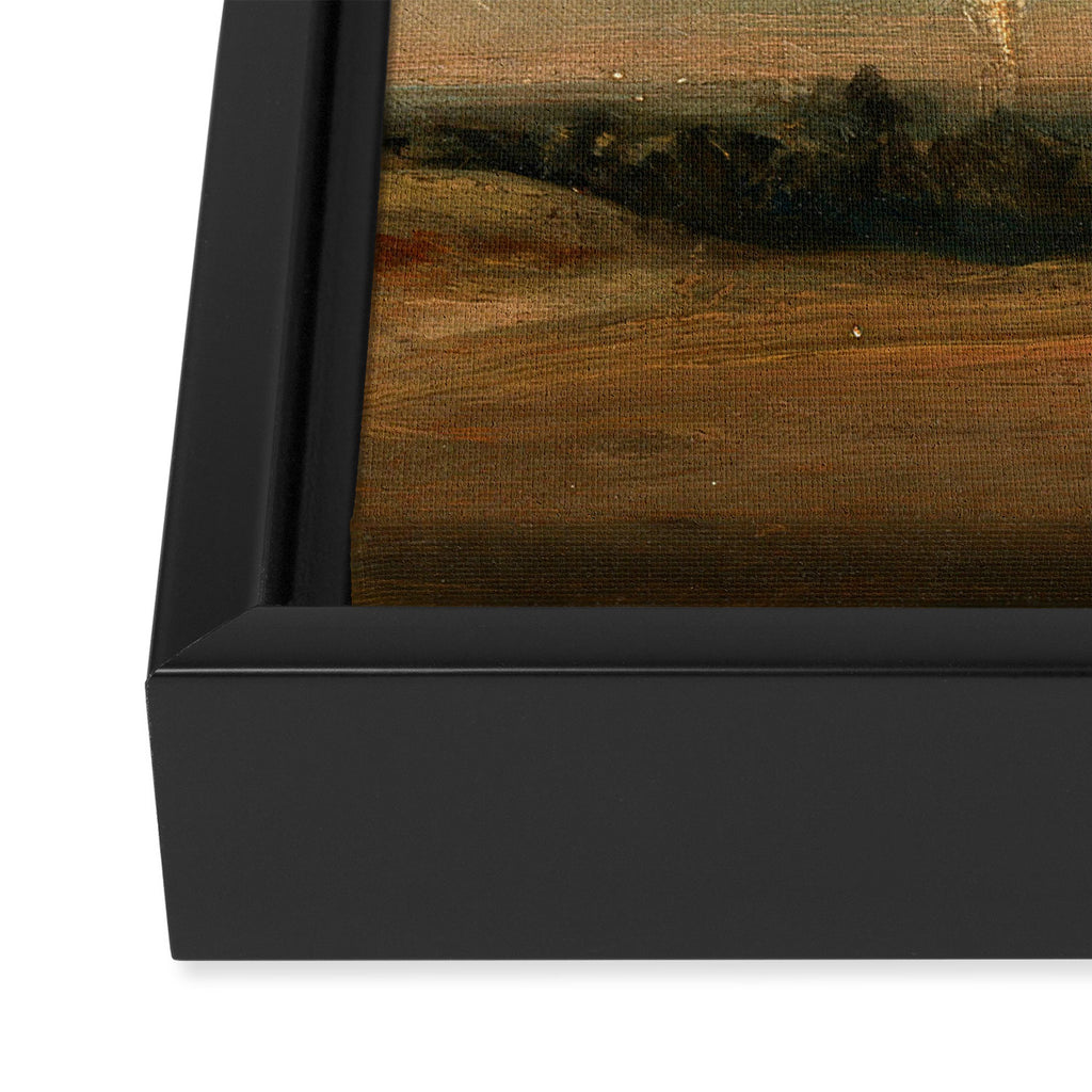 John Constable "A View from Hampstead Heath" Framed Canvas Print Gallery Image 3