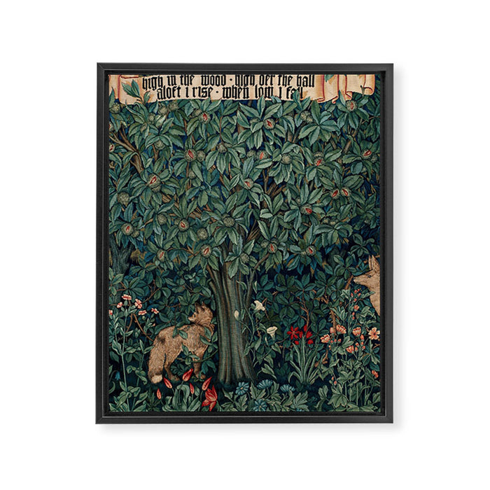 John Henry Dearle "Greenery" 1. Framed Canvas Print Gallery Image 1