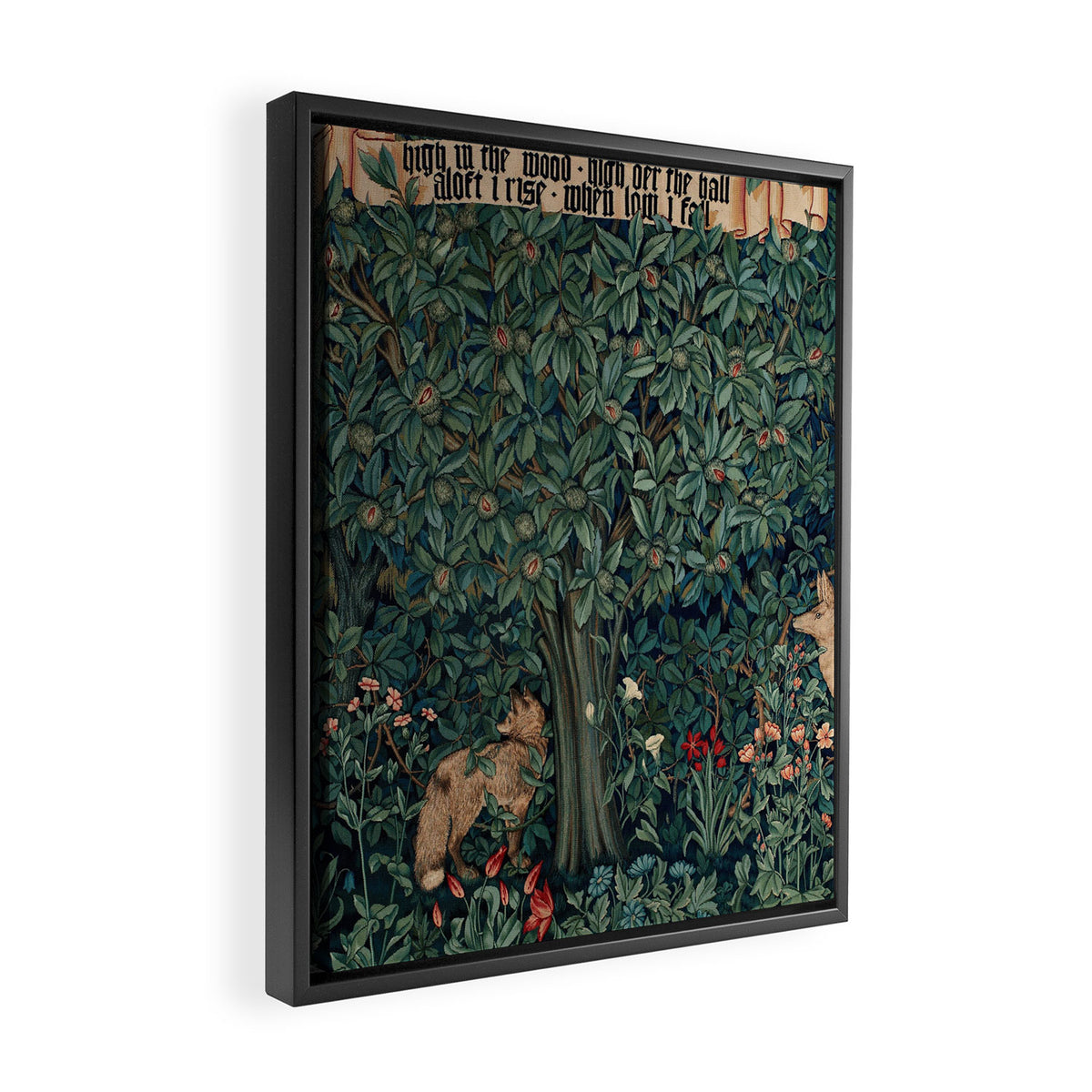 John Henry Dearle "Greenery" 1. Framed Canvas Print Gallery Image 2