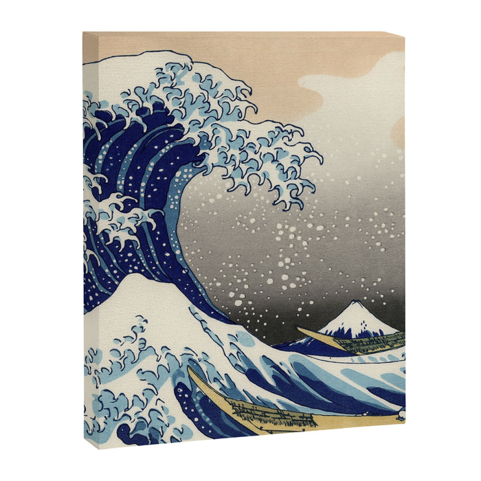 Katsushika Hokusai "The Great Wave off Kanagawa" Canvas Print Gallery Image 1