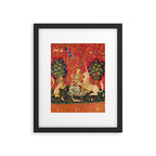 Lady and the Unicorn - Sight Framed Art Print Gallery Image 6
