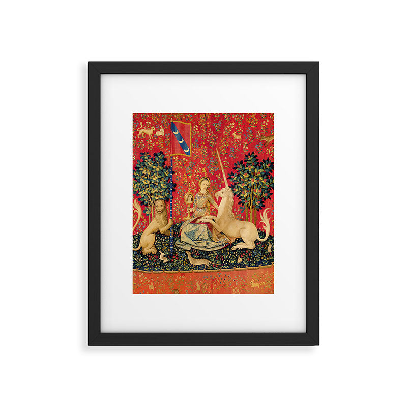 Lady and the Unicorn - Sight Framed Art Print Gallery Image 6